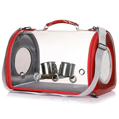Transparenter Papageien-Reisekäfig, atmungsaktive Haustier-Vogeltasche, kleine, leichte Vogelkäfigtasche, kleine Haustier-Ausflugstasche, Vogel-Reiserucksack, Käfig, Mehrzweck-Haustiertasche for Papag Transparenter Papageien-Reisekäfig, atmungsaktive Haustier-Vogeltasche, kleine, leichte Vogelkäfigtasche, kleine Haustier-Ausflugstasche, Vogel-Reiserucksack, Käfig, Mehrzweck-Haustiertasche for Papag von AD-BCrbgen
