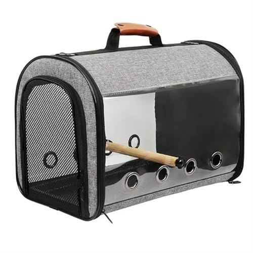 Transparenter Papageien-Reisekäfig, atmungsaktive Haustier-Vogeltasche, kleine, leichte Vogelkäfigtasche, kleine Haustier-Ausflugstasche, Vogel-Reiserucksack, Käfig, Mehrzweck-Haustiertasche for Papag Transparenter Papageien-Reisekäfig, atmungsaktive Haustier-Vogeltasche, kleine, leichte Vogelkäfigtasche, kleine Haustier-Ausflugstasche, Vogel-Reiserucksack, Käfig, Mehrzweck-Haustiertasche for Papag von AD-BCrbgen