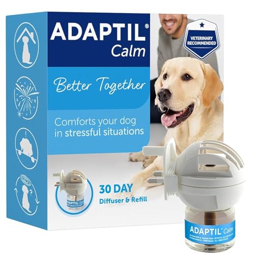 ADAPTIL Calm Home Diffusor mit 30-Tage-Nachfüllung, beruhigender & ängstlicher Hund, Antistress von ADAPTIL