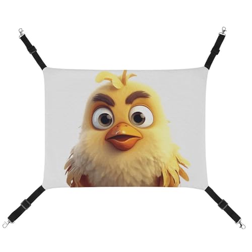 ADASGHBY Haustier-Hängematte, wendbar, Katzen-Hängematte, weich, Cartoon-Huhn, Schlafhängematte für Welpen, Hunde, Schweinchen, Kaninchen, Hamster ADASGHBY Haustier-Hängematte, wendbar, Katzen-Hängematte, weich, Cartoon-Huhn, Schlafhängematte für Welpen, Hunde, Schweinchen, Kaninchen, Hamster von ADASGHBY
