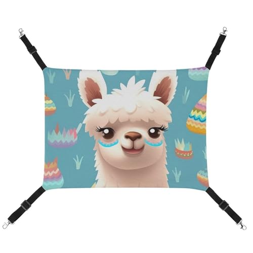 ADASGHBY Haustier-Hängematte, wendbar, Katzen-Hängematte, weiches Alpaka-Muster, Schlafhängematte für Welpen, Hunde, Schweinchen, Kaninchen, Hamster ADASGHBY Haustier-Hängematte, wendbar, Katzen-Hängematte, weiches Alpaka-Muster, Schlafhängematte für Welpen, Hunde, Schweinchen, Kaninchen, Hamster von ADASGHBY