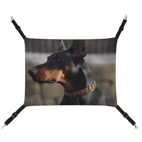 ADASGHBY Haustier-Hängematte, wendbar, für Katzen, weich, Dobermann, Schlafhängematte für Welpen, Hunde, Schweinchen, Kaninchen, Hamster ADASGHBY Haustier-Hängematte, wendbar, für Katzen, weich, Dobermann, Schlafhängematte für Welpen, Hunde, Schweinchen, Kaninchen, Hamster von ADASGHBY
