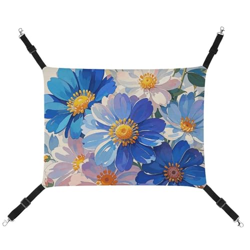 ADASGHBY Haustier-Hängematte, wendbar, weich, helle Aquarell-Blumen, Schlafhängematte für Welpen, Hunde, Schweinchen, Kaninchen, Hamster ADASGHBY Haustier-Hängematte, wendbar, weich, helle Aquarell-Blumen, Schlafhängematte für Welpen, Hunde, Schweinchen, Kaninchen, Hamster von ADASGHBY
