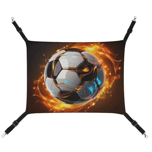 ADASGHBY Haustier-Hängematte, wendbar, weich, kühl, Fußball, Schlafhängematte für Welpen, Hunde, Schweinchen, Kaninchen, Hamster ADASGHBY Haustier-Hängematte, wendbar, weich, kühl, Fußball, Schlafhängematte für Welpen, Hunde, Schweinchen, Kaninchen, Hamster von ADASGHBY