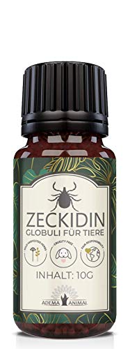 NEU: Adema Animal® Zeckidin Globuli - Zeckenschutz für Tiere - für Hunde & Katzen gegen Zecken von Adema Animal