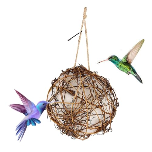 Kolibri-Nistmaterial | Kolibri-Haus | Vogelnistmaterial | Vogelnistkugelmaterial für Vögel im Freien | Nesthaus-Materialset | Geschenke für Vogelliebhaber von ADERN