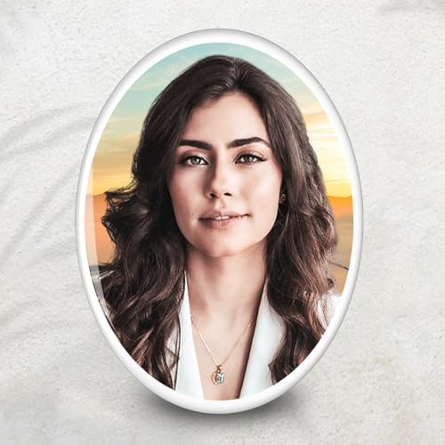 ADFSTONE Personalisiert Porzellan-Gedenksteine mit Foto, wetterfest. Ideal für Grab, Garten & Friedhof. Mit keramischem Caméo-Einsatz. von ADFSTONE