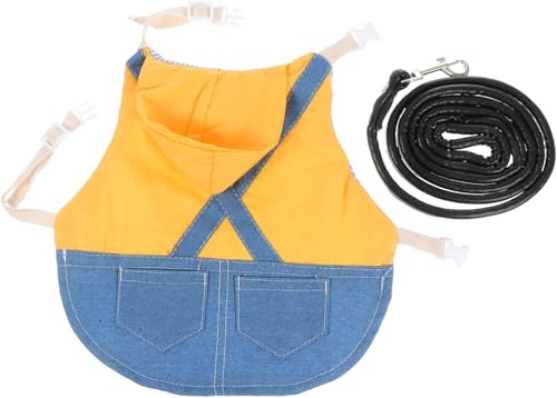 Runde Form for englische Muffins – Grillform for Frühstück, Set mit Haustierhase und Zugseil, Bequeme Passform for modische und Trendige S, gelbe handgefertigte Details(Yellow,S) von ADGCFKOP