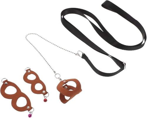 Runde Form for englische Muffins – Grillform for Frühstück, Zugseil for Kurzkopfgleitbeutler, kleines Haustier for Spaziergänge im Freien, leicht, robust(Brown,13X5X0.5CM) von ADGCFKOP