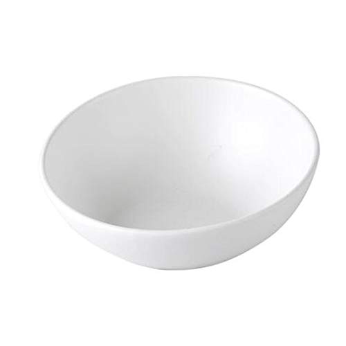 Katzennapf Keramik Ceramic Round Pet Bowl Startseite Katzenfutter Schüssel Abnehmbare Schüssel mit Rahmen 45 ° neigbar Design Katze Schüssel Pet Bowl-Feed Trinken (Color : White Bowl, Size : 15cm) von ADJAN