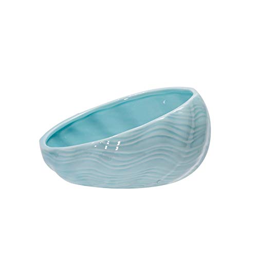 Katzennapf Keramik Keramik Katzennapf Welpen Futternapf mit Bracket Die Spine Wasser-Schüssel Nahrungsmittelschüssel Tierbedarf 6 Farbe Keramik Fressnapf zu schützen (Color : Single Bowl 06, Size : von ADJAN