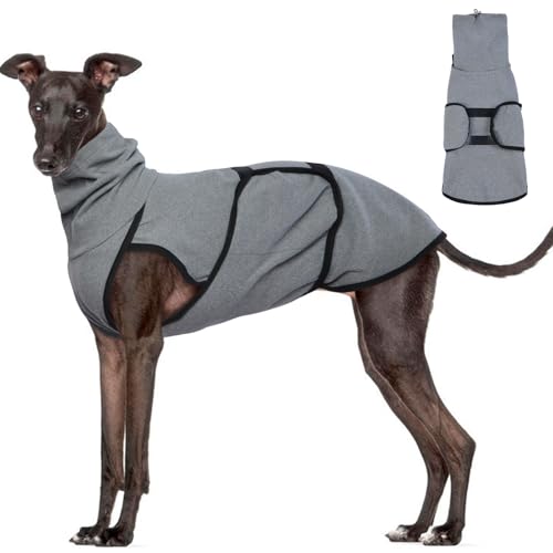 Hunde-Angstjacke, beruhigendes Hemd, Angstlinderung, beruhigende Weste mit Ohrenschützern, Lärmschutz, Winter-Hundemantel, Thundershirt für Hunde, leicht, dehnbar, Rollkragen-T-Shirts Hunde-Angstjacke, beruhigendes Hemd, Angstlinderung, beruhigende Weste mit Ohrenschützern, Lärmschutz, Winter-Hundemantel, Thundershirt für Hunde, leicht, dehnbar, Rollkragen-T-Shirts von ADNIKIA