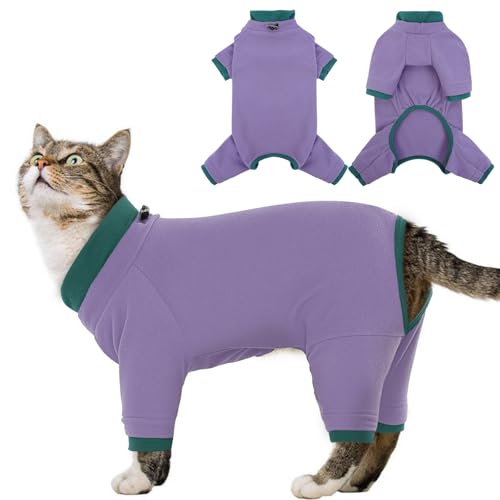 Katzen-Pyjama, klebrige Haarkleidung, sphynx haarloser Pullover, Einteiler für Katzen nach Operationen, verhindert Haarausfall, Kätzchen-Shirts, Kostüme, Outfits für weibliche und männliche Haustiere Katzen-Pyjama, klebrige Haarkleidung, sphynx haarloser Pullover, Einteiler für Katzen nach Operationen, verhindert Haarausfall, Kätzchen-Shirts, Kostüme, Outfits für weibliche und männliche Haustiere von ADNIKIA
