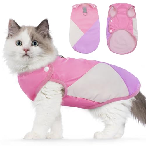 Sphynx Katzenbekleidung, warmer Fleece-Mantel für Katzen, Katzen-Fleecejacke, haarlose Katzen-Shirts, Pullover, einfach zu tragende Jacke mit Schnalle, Katzen-Pyjama, Winter, warmer Outfit, Mantel für Sphynx Katzenbekleidung, warmer Fleece-Mantel für Katzen, Katzen-Fleecejacke, haarlose Katzen-Shirts, Pullover, einfach zu tragende Jacke mit Schnalle, Katzen-Pyjama, Winter, warmer Outfit, Mantel für von ADNIKIA