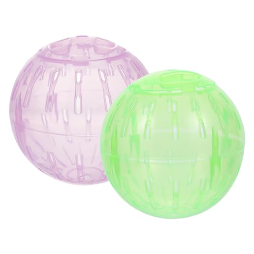 ADOCARN 2 Stück Hamster Transparente Laufschale für Kleine Tiere für Hamster Meerschweinchen und Chinchillas Sicher und Leicht mit Belüftungslöchern für Optimale Luftzirkulation ADOCARN 2 Stück Hamster Transparente Laufschale für Kleine Tiere für Hamster Meerschweinchen und Chinchillas Sicher und Leicht mit Belüftungslöchern für Optimale Luftzirkulation von ADOCARN