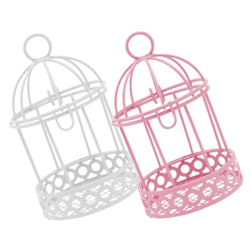 ADOCARN 2 Stück Mini Vogelkäfig Dekoration Teiliges Vintage Kerzenhalter für Hochzeiten Romantische Tischdekoration Tragbar und Vielseitig für Zuhause und Gartenpartys Farben ADOCARN 2 Stück Mini Vogelkäfig Dekoration Teiliges Vintage Kerzenhalter für Hochzeiten Romantische Tischdekoration Tragbar und Vielseitig für Zuhause und Gartenpartys Farben von ADOCARN