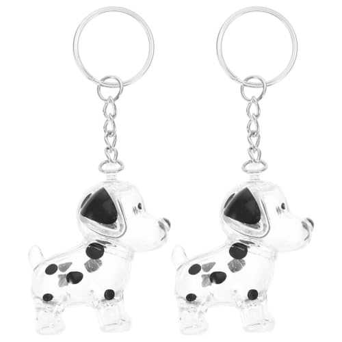 ADOCARN 2-teiliges Andenken aus Tierhaaren: Gedenkflasche für Hundehaare, Gedenkgeschenk für Hunde – Andenkenbox mit Schlüsselanhänger für Asche – Schmuck für die Einäscherung von Haustieren von ADOCARN