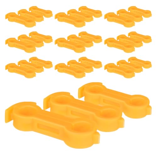 ADOCARN 30 stücke Baby Huhn Papagei Splay Bein Hobbles Geflügel Bänder Gesundheitsbedarf Für Neugeborene Spraddle Unterstützt Natürliche Bein Position Gelb von ADOCARN