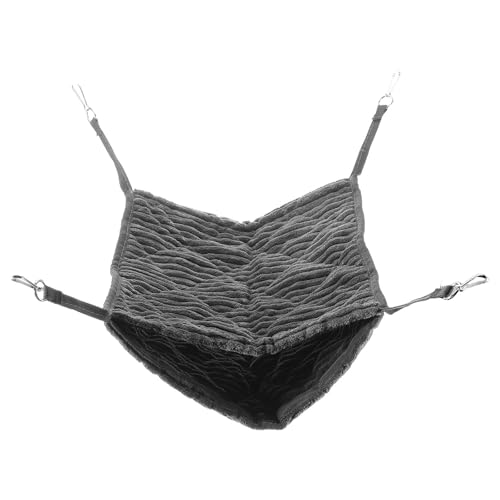 ADOCARN Käfigbett für Kleintiere: Platzsparendes Hängedesign mit Tunneleingang – Gemütliche Liege für Hamster & Mäuse – Käfigbett für Chinchillas & Frettchen von ADOCARN