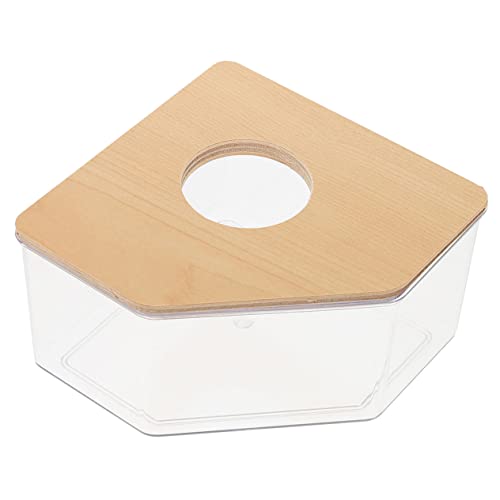 ADOCARN Transparente Hamster Sandbad Box mit Lüftung Sandbadbehälter für Kleintiere Wie Meerschweinchen und Rennmäuse Sanitäres Sandbad für Stressfreies Baden und Spielerischen Badespaß ADOCARN Transparente Hamster Sandbad Box mit Lüftung Sandbadbehälter für Kleintiere Wie Meerschweinchen und Rennmäuse Sanitäres Sandbad für Stressfreies Baden und Spielerischen Badespaß von ADOCARN