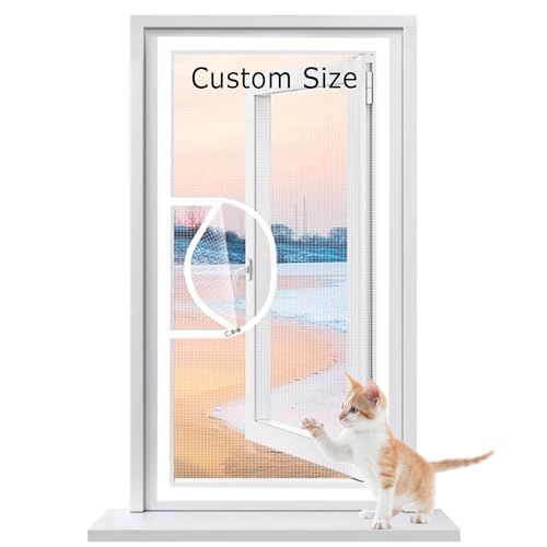 ADUODAO Benutzerdefinierte Größe Fenster Bildschirm Bug Moskito Mesh Balkon Fenster Schutz für Katze, Selbstklebendes Katzensicherheitsnetz, Haustiere Schutz und Halten Sie Insekten fern ADUODAO Benutzerdefinierte Größe Fenster Bildschirm Bug Moskito Mesh Balkon Fenster Schutz für Katze, Selbstklebendes Katzensicherheitsnetz, Haustiere Schutz und Halten Sie Insekten fern von ADUODAO