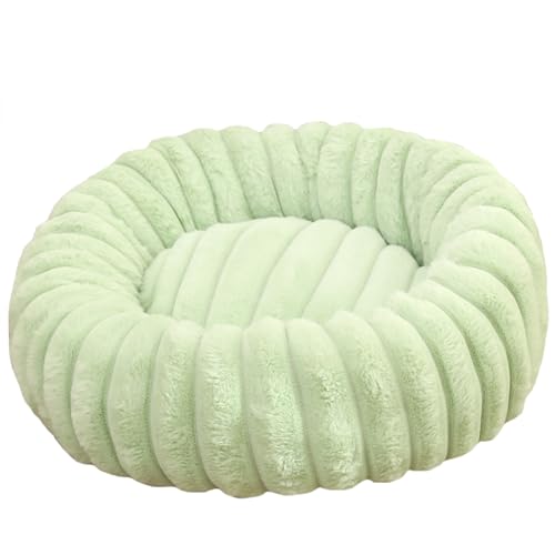 ADUODAO Beruhigendes Donut-Hundebett, runde, orthopädische Katzenbetten mit rutschfester Unterseite, Anti-Angst-Hundesofa, bequeme Haustierkissen-Matten für Labrador, Chihuahua (Durchmesser: 90 cm ADUODAO Beruhigendes Donut-Hundebett, runde, orthopädische Katzenbetten mit rutschfester Unterseite, Anti-Angst-Hundesofa, bequeme Haustierkissen-Matten für Labrador, Chihuahua (Durchmesser: 90 cm von ADUODAO