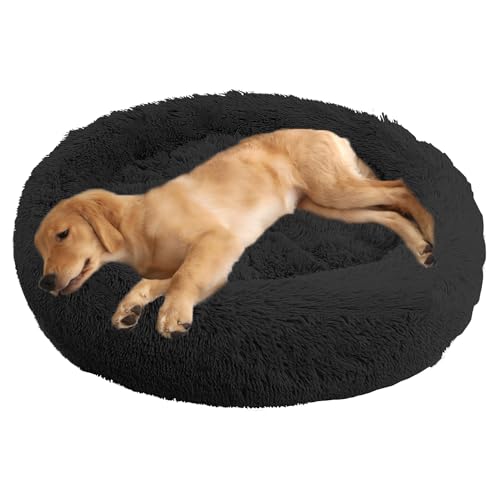 ADUODAO Donut Beruhigendes Hundebett, waschbar, Welpen-Kissen, Anti-Angst, Haustierkissen, flauschiges Donut-Kissen für große, mittelgroße und kleine Hunde, schlafendes Haustier-Sofakissen (70 cm ADUODAO Donut Beruhigendes Hundebett, waschbar, Welpen-Kissen, Anti-Angst, Haustierkissen, flauschiges Donut-Kissen für große, mittelgroße und kleine Hunde, schlafendes Haustier-Sofakissen (70 cm von ADUODAO