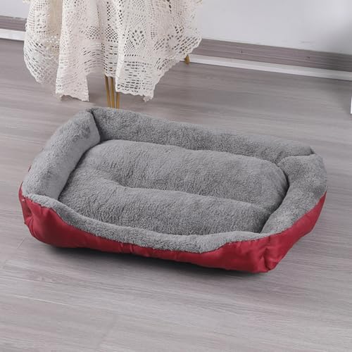 ADUODAO Orthopädische rechteckige Hundebetten, beruhigende Katzenmatratze, Hundekissenmatten mit rutschfester Unterseite, Anti-Angst-Haustierkissen, Sofa für mittelgroße und große Haustiere (90 x 65 x ADUODAO Orthopädische rechteckige Hundebetten, beruhigende Katzenmatratze, Hundekissenmatten mit rutschfester Unterseite, Anti-Angst-Haustierkissen, Sofa für mittelgroße und große Haustiere (90 x 65 x von ADUODAO