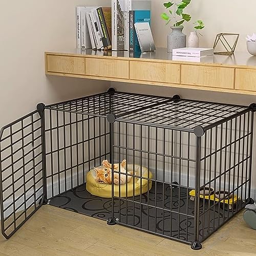 AEGCAOJH Katzenkäfig, Innen- und Außenkatzenkäfig, Draht, großes Katzenhaus, geeignet für Welpen, Chinchillas, Frettchen, Meerschweinchen, Käfig, Katzenzaun für draußen, Haustier, großer Sp AEGCAOJH Katzenkäfig, Innen- und Außenkatzenkäfig, Draht, großes Katzenhaus, geeignet für Welpen, Chinchillas, Frettchen, Meerschweinchen, Käfig, Katzenzaun für draußen, Haustier, großer Sp von AEGCAOJH