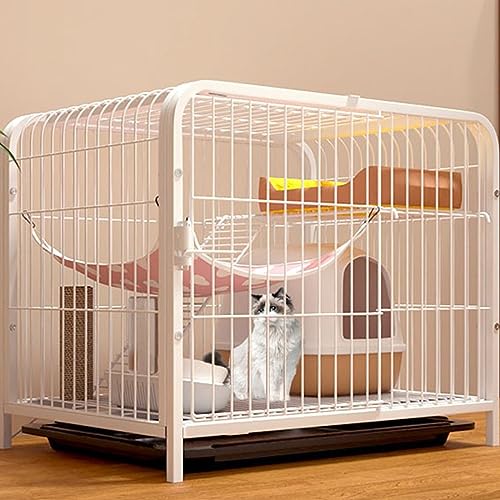 AEGCAOJH Katzenkäfig, doppelter großer Platz, Katzenkäfig für den Innenbereich, Katzenzaun für den Außenbereich, geeignet für kleine Tiere, leicht zu montieren, Katzenzaun für Reisen und Ca AEGCAOJH Katzenkäfig, doppelter großer Platz, Katzenkäfig für den Innenbereich, Katzenzaun für den Außenbereich, geeignet für kleine Tiere, leicht zu montieren, Katzenzaun für Reisen und Ca von AEGCAOJH