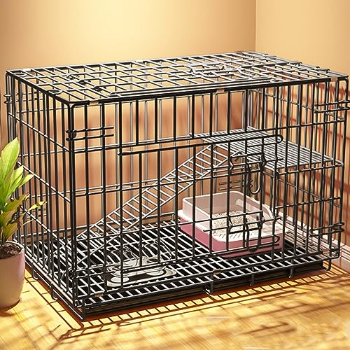 AEGCAOJH Katzenkäfig Mehrschichtiger Katzenzaun Aus Draht Verbreiterter Und Erhöhter Käfig Für Frettchen Und Meerschweinchen Katzenzaun Für Outdoor-Camping Und Reisen Mit Tablett Leicht Zu AEGCAOJH Katzenkäfig Mehrschichtiger Katzenzaun Aus Draht Verbreiterter Und Erhöhter Käfig Für Frettchen Und Meerschweinchen Katzenzaun Für Outdoor-Camping Und Reisen Mit Tablett Leicht Zu von AEGCAOJH