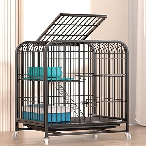 AEGCAOJH Katzenkäfig für den Innenbereich, supergroßer Katzenzaun aus Draht, Katzenzaun für den Außenbereich, Wohnmobil-Katzenzaun mit Rädern, abnehmbar, befestigt mit Tablett, leicht zu re AEGCAOJH Katzenkäfig für den Innenbereich, supergroßer Katzenzaun aus Draht, Katzenzaun für den Außenbereich, Wohnmobil-Katzenzaun mit Rädern, abnehmbar, befestigt mit Tablett, leicht zu re von AEGCAOJH