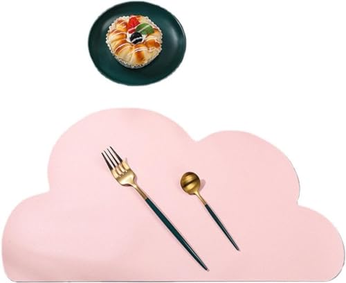 AEGISTO Pet mat Cloud Shape pet Meal mat Dog Food mat Waterproof mat Non Slip Leather Waterproof Oil Proof Heat Insulation Table mat AEGISTO Pet mat Cloud Shape pet Meal mat Dog Food mat Waterproof mat Non Slip Leather Waterproof Oil Proof Heat Insulation Table mat von AEGISTO