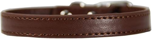 Leder Hundehalsband Hund Kunstleder Halsband Welpen Traktionsgurt Fuß Traktion Haustier Liefert von AEGISTO