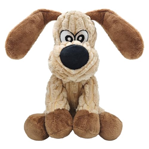 AEITPET Hundespielzeug, Langlebiges Plüschspielzeug mit Quietscher und Knisterpapier, Süßes Hunde Kuscheltier, Interaktives Hund Spielzeug, Hundekauspielzeug für Welpen, Kleine und Mittelgroße Hunde von AEITPET