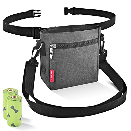 AEMIAO Leckerlibeutel für Hunde mit Magnetverschluss, Futterbeutel Hundetraining mit Herausnehmbaren Innentasche, Multifunktionaler Leckerlitasche für Hunde mit Kotbeutelspender,Grey AEMIAO Leckerlibeutel für Hunde mit Magnetverschluss, Futterbeutel Hundetraining mit Herausnehmbaren Innentasche, Multifunktionaler Leckerlitasche für Hunde mit Kotbeutelspender,Grey von AEMIAO