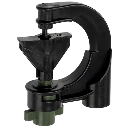 AERZETIX – 4er-Set 360°-Rotationssprinkler mit Einer Durchflussmenge von 300 Liter/Stunde | Reichweite 11,5 m | Druckbelastbarkeit 2 bar | aus Kunststoff | Gartenbewässerung von AERZETIX