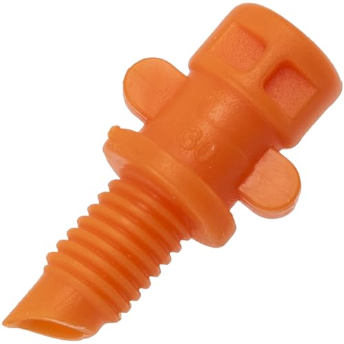 AERZETIX – Set mit 10 Einfach-Refraktionsdüsen für die Bewässerung mit 180°-Strahl, Durchflussmenge 40 Liter/Stunde | Mikro-Sprinkler | Reichweite 2,5 m | aus Kunststoff | Gartenarbeit von AERZETIX