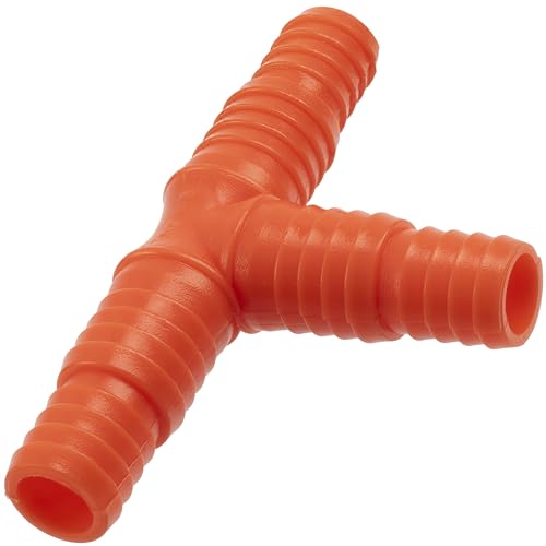 AERZETIX - Set mit 10 Reduzierverteilern mit Widerhaken in T 1/2" und 5/8" für Gartenschläuche mit Innendurchmesser ∅13 und ∅16 mm | aus Kunststoff | Anschlussstück für Gartengeräte von AERZETIX