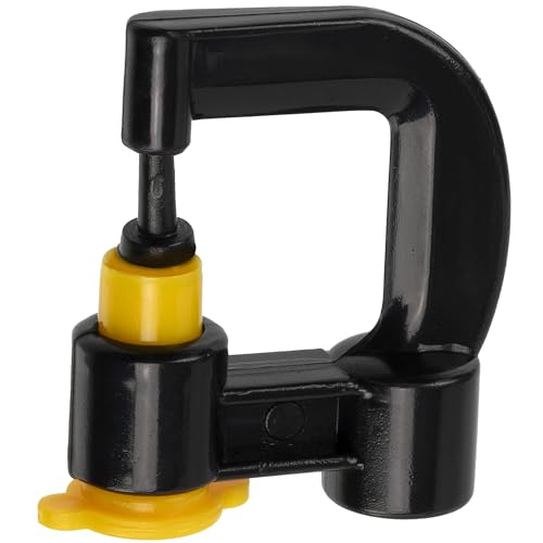 AERZETIX - Set mit 15 Mikrosprinkler Nebelsprüher mit Refraktion 360° Durchflussrate 40 Liter l/h | Druckunterstützung 2 Bar | aus Kunststoff | Farbe Orange | Sprühsprinkler von AERZETIX