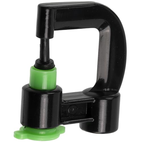 AERZETIX - Set mit 15 Mikrosprinkler Nebelsprüher mit Refraktion 360° Durchflussrate 90 Liter l/h | Druckunterstützung 2 Bar | aus Kunststoff | Farbe Grün | Sprühsprinkler von AERZETIX
