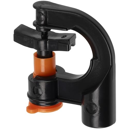 AERZETIX – Set mit 20 rotierenden Sprinklern für die Mikrobewässerung mit 360°-Sprühwinkel, Durchflussmenge 40 Liter/Stunde | Druckfestigkeit 2 bar | aus Kunststoff | Farbe: orange von AERZETIX