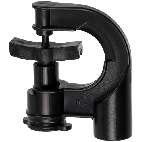 AERZETIX – Set mit 20 rotierenden Sprinklern für die Mikrobewässerung mit 360°-Sprühwinkel, Durchflussmenge 70 Liter/Stunde | Druckfestigkeit 2 bar | aus Kunststoff | Farbe: schwarz von AERZETIX