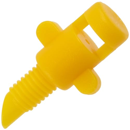 AERZETIX – Set mit 25 einfachen Refraktionsdüsen für 360°-Bewässerung, Durchflussmenge 40 Liter/Stunde | Mikro-Sprinkler | Reichweite 2,5 m | aus Kunststoff | Gartenarbeit von AERZETIX