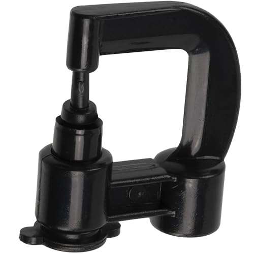AERZETIX - Set mit 5 Mikrosprinkler Nebelsprüher mit Refraktion 360° Durchflussrate 70 Liter l/h | Druckunterstützung 2 Bar | aus Kunststoff | Farbe Schwarz | Sprühsprinkler von AERZETIX