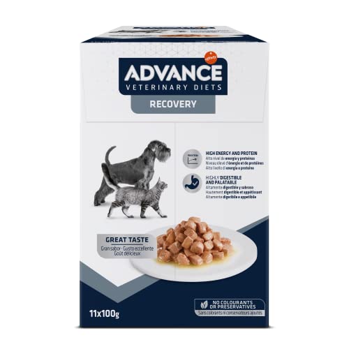 11x100 gr Advance Veterinary Diet Dog/cat Recovery hondenvoer von affinity ADVANCE VETERINARY DIETS