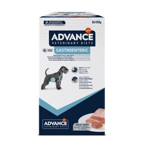 8x150 gr Advance Veterinary Diet Dog gastroenteric Pouch hondenvoer von AFFINITY