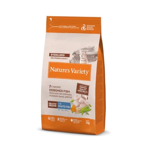 Nature's Variety Cat Healthy Grain STERILIZED Fisch, 300 g von AFFINITY