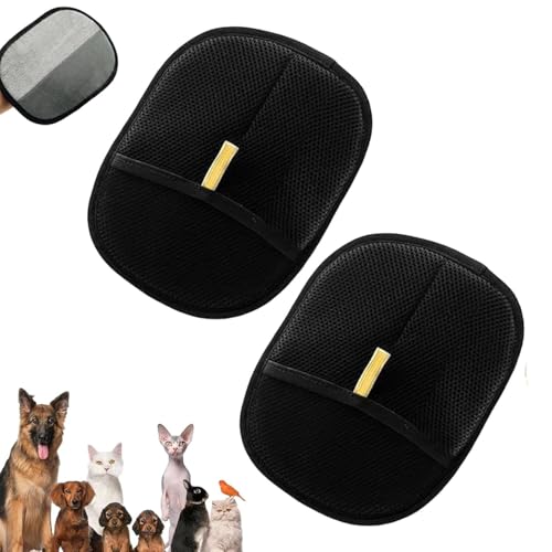 AFGQIANG Tierhaarentferner, Elektrostatischer Tierhaarentferner, Tierhaarentfernungs-Fäustlinge, Katzenpflege-Handschuhe zur Haarentfernung, wiederverwendbarer Tierhaarentferner-Handschuh AFGQIANG Tierhaarentferner, Elektrostatischer Tierhaarentferner, Tierhaarentfernungs-Fäustlinge, Katzenpflege-Handschuhe zur Haarentfernung, wiederverwendbarer Tierhaarentferner-Handschuh von AFGQIANG
