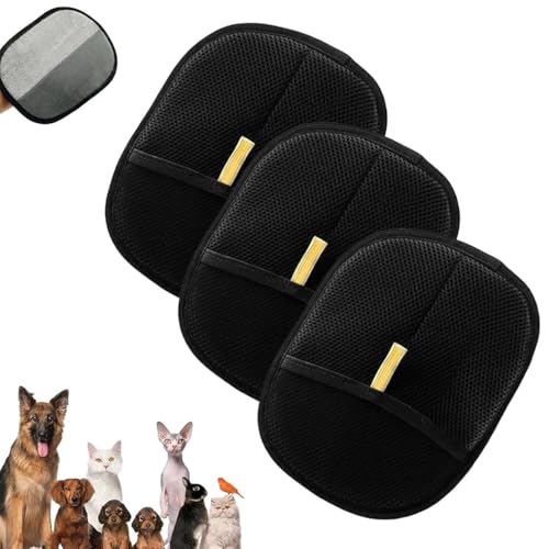 AFGQIANG Tierhaarentferner, elektrostatischer Tierhaarentferner, Tierhaarentfernungs-Fäustlinge, Katzenpflege-Handschuhe zur Haarentfernung, wiederverwendbarer Tierhaarentferner-Handschuh AFGQIANG Tierhaarentferner, elektrostatischer Tierhaarentferner, Tierhaarentfernungs-Fäustlinge, Katzenpflege-Handschuhe zur Haarentfernung, wiederverwendbarer Tierhaarentferner-Handschuh von AFGQIANG